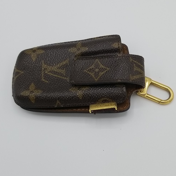 Louis Vuitton Accessories - USED-AUTH-Louis Vuitto Canvas Cell Phone Holdr